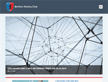 Tablet Screenshot of berlinerhc.de